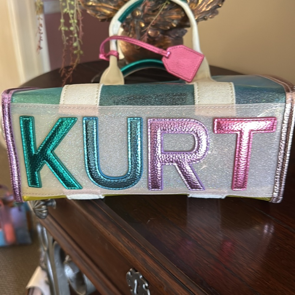 Kurt Geiger small southbank tote vinyl small - Picture 3 of 4